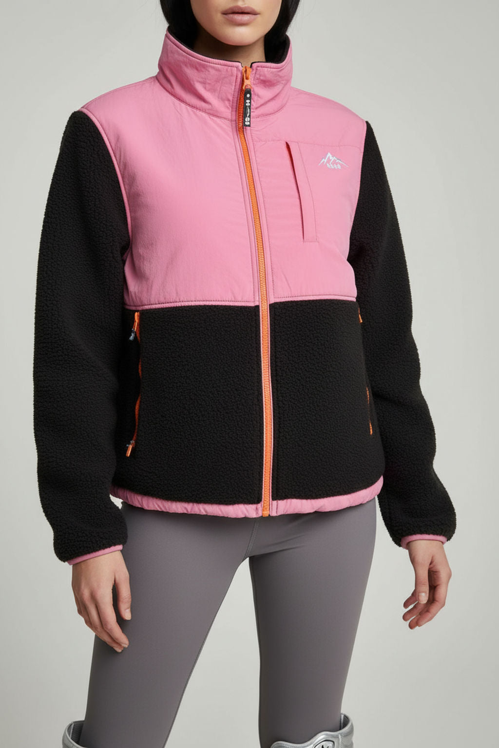The AeroTherm Fleece in Pink/Black