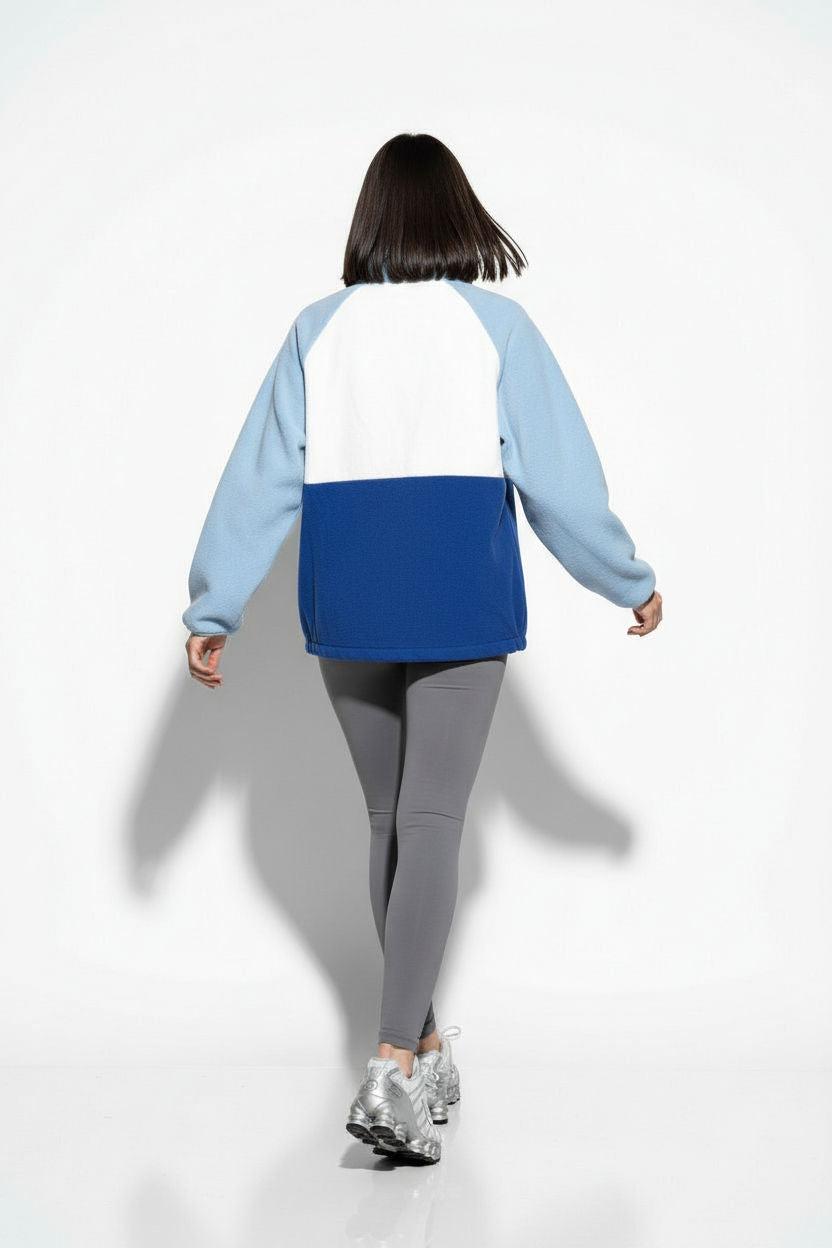 The Alpine Fleece In blue