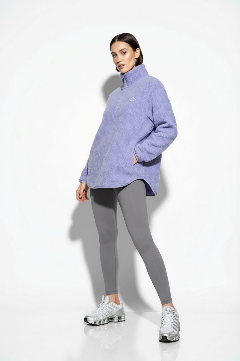 The Chroma Fleece In Lavender