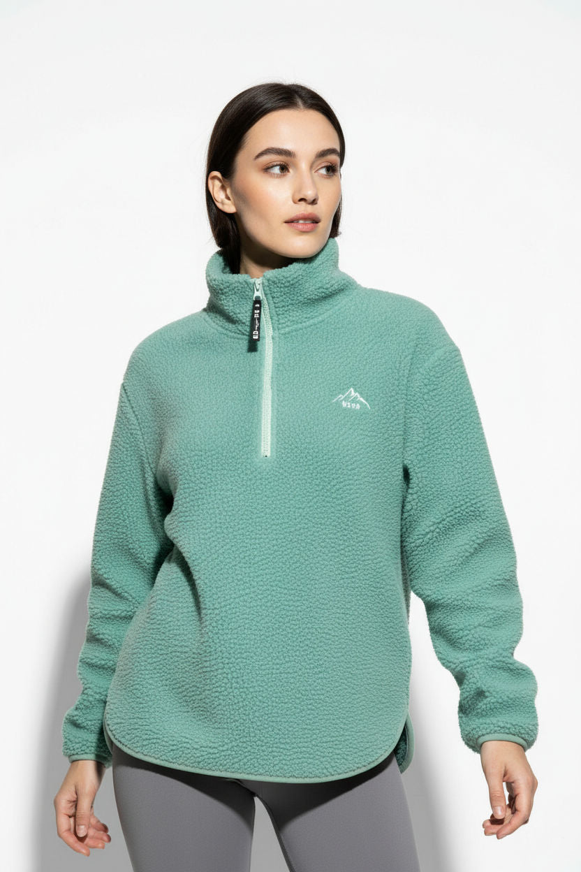 The Chroma Fleece In Teal