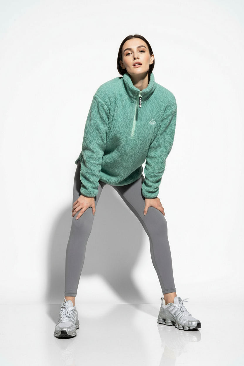 The Chroma Fleece In Teal