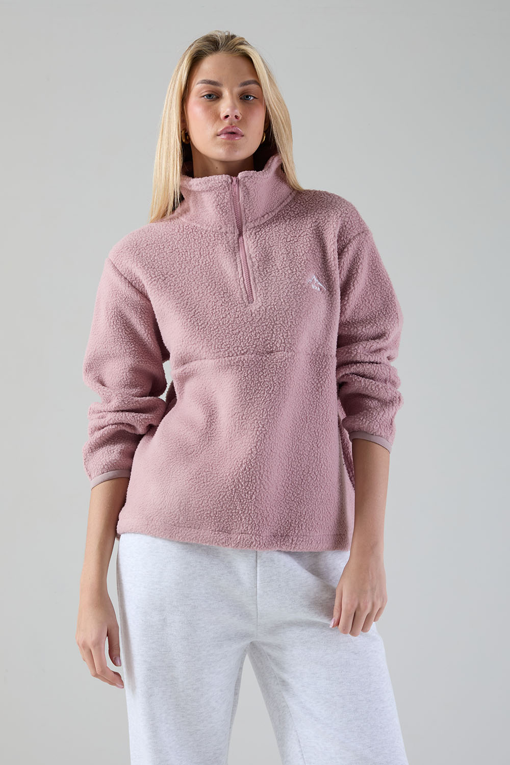 Molly Fleece In Mauve
