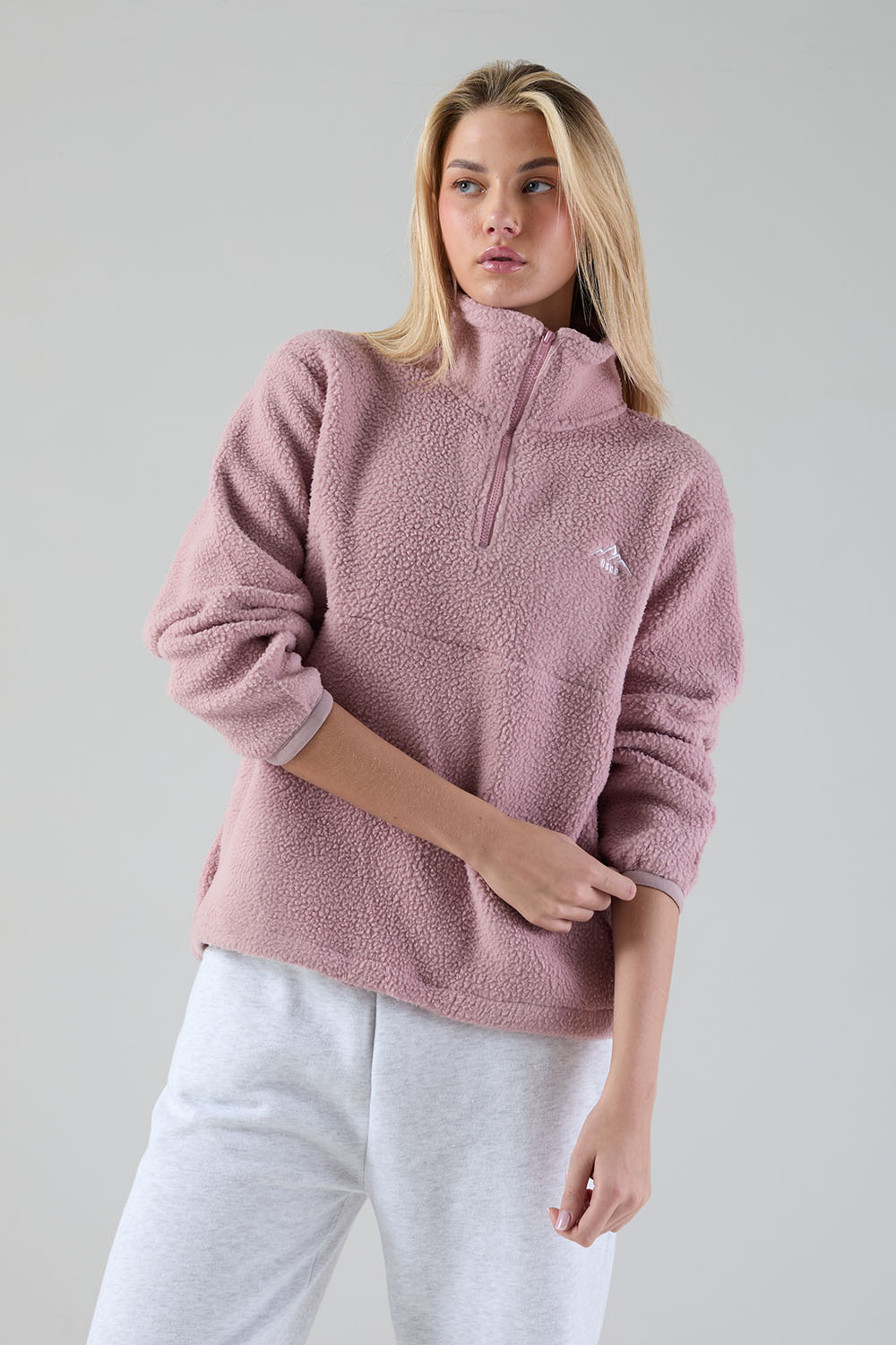 Molly Fleece In Mauve