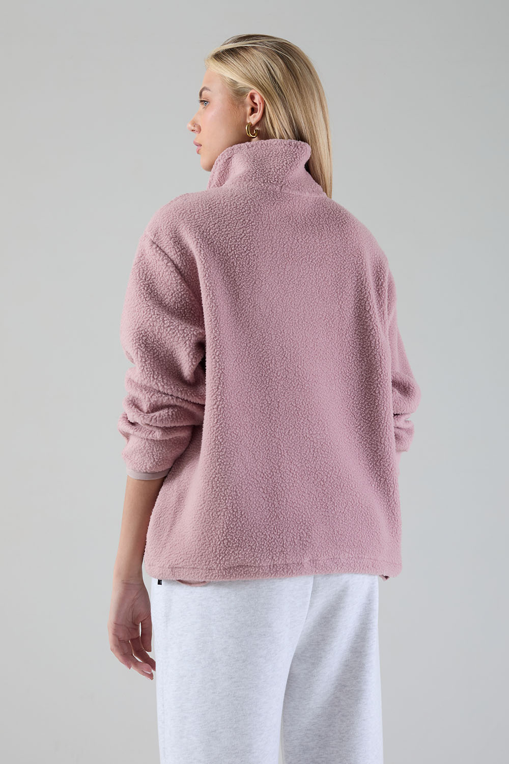 Molly Fleece In Mauve