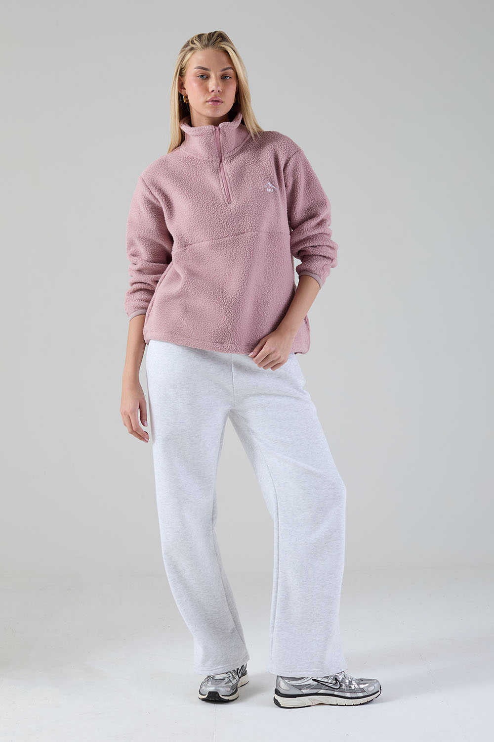 Molly Fleece In Mauve