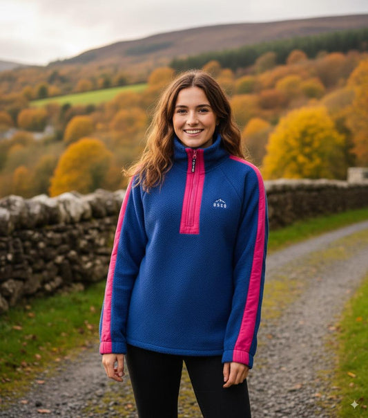 Horizon Fleece in Royal Blue
