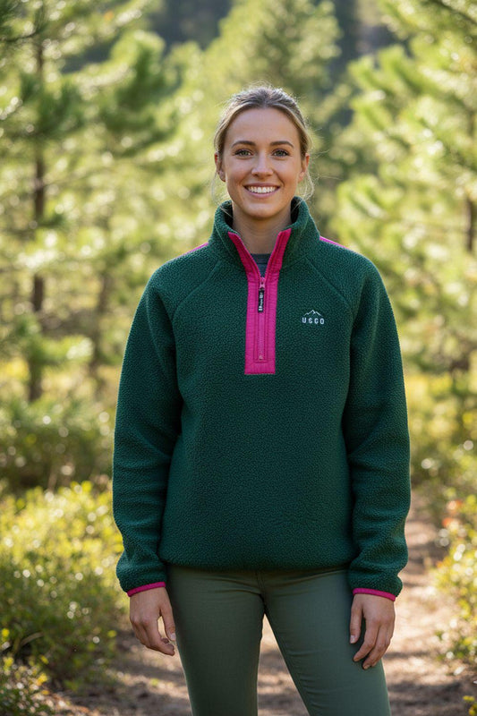 Horizon Fleece in Emerald
