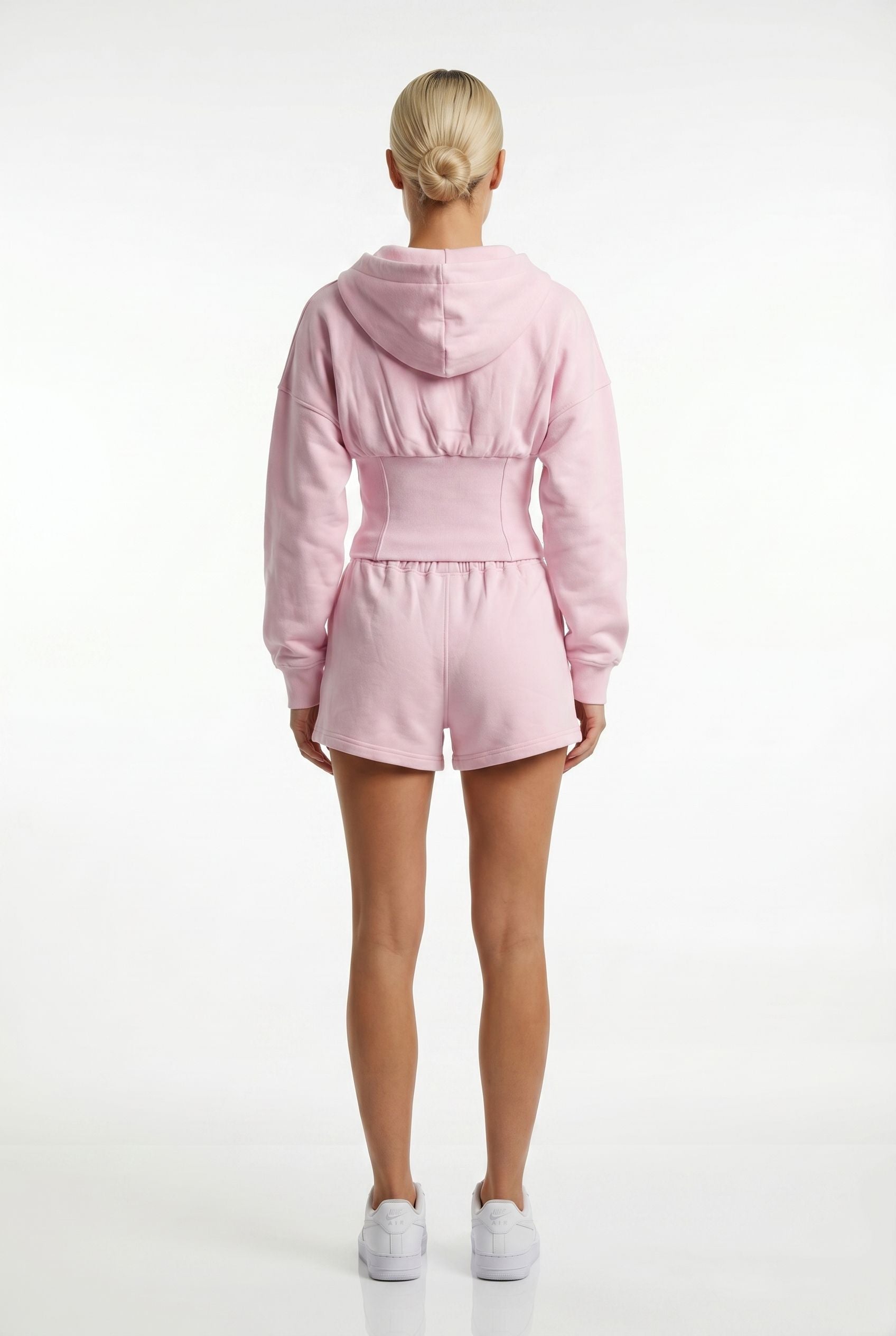 The Sculpted Short Set in pink