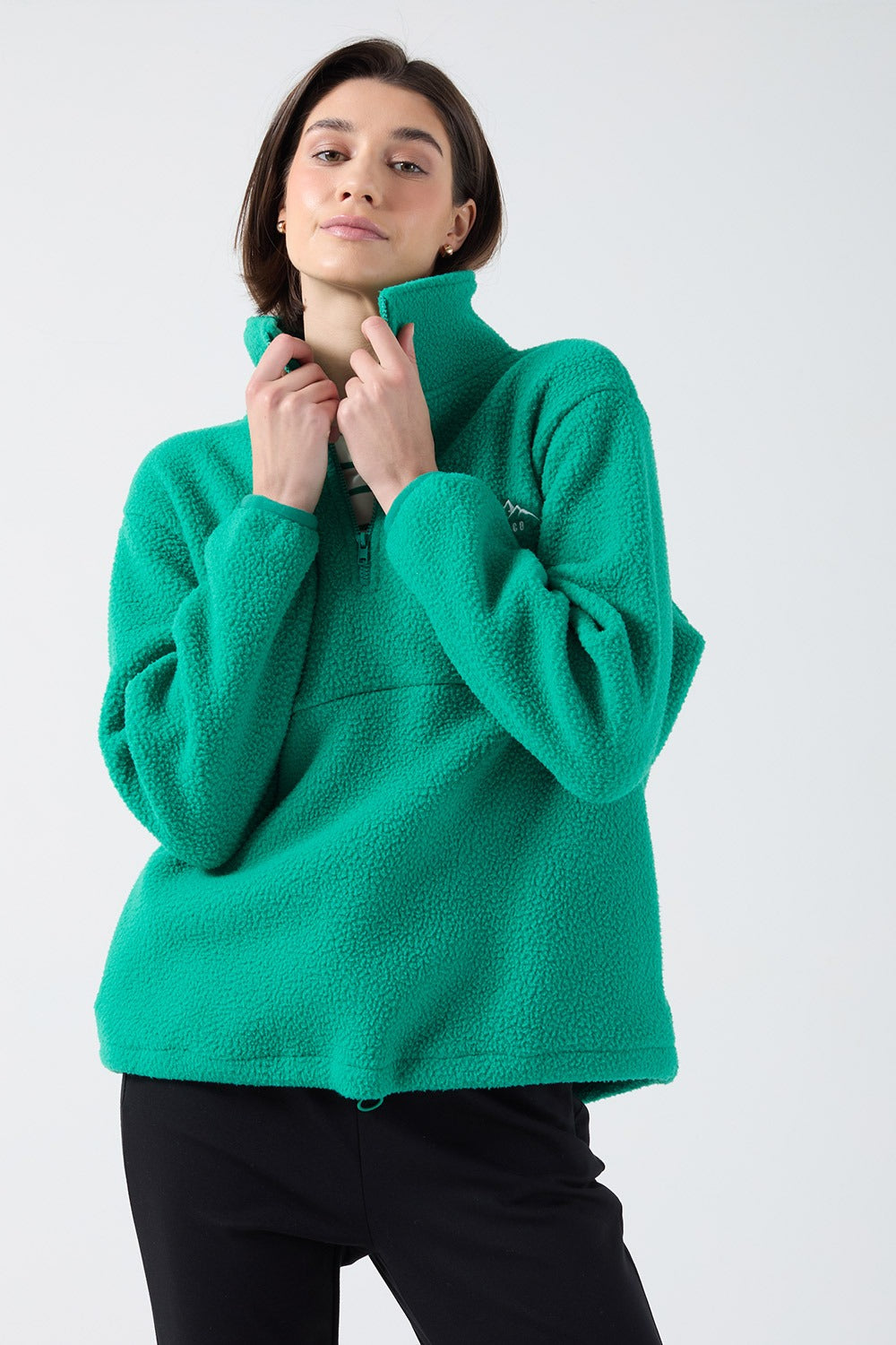 Molly fleece in Green